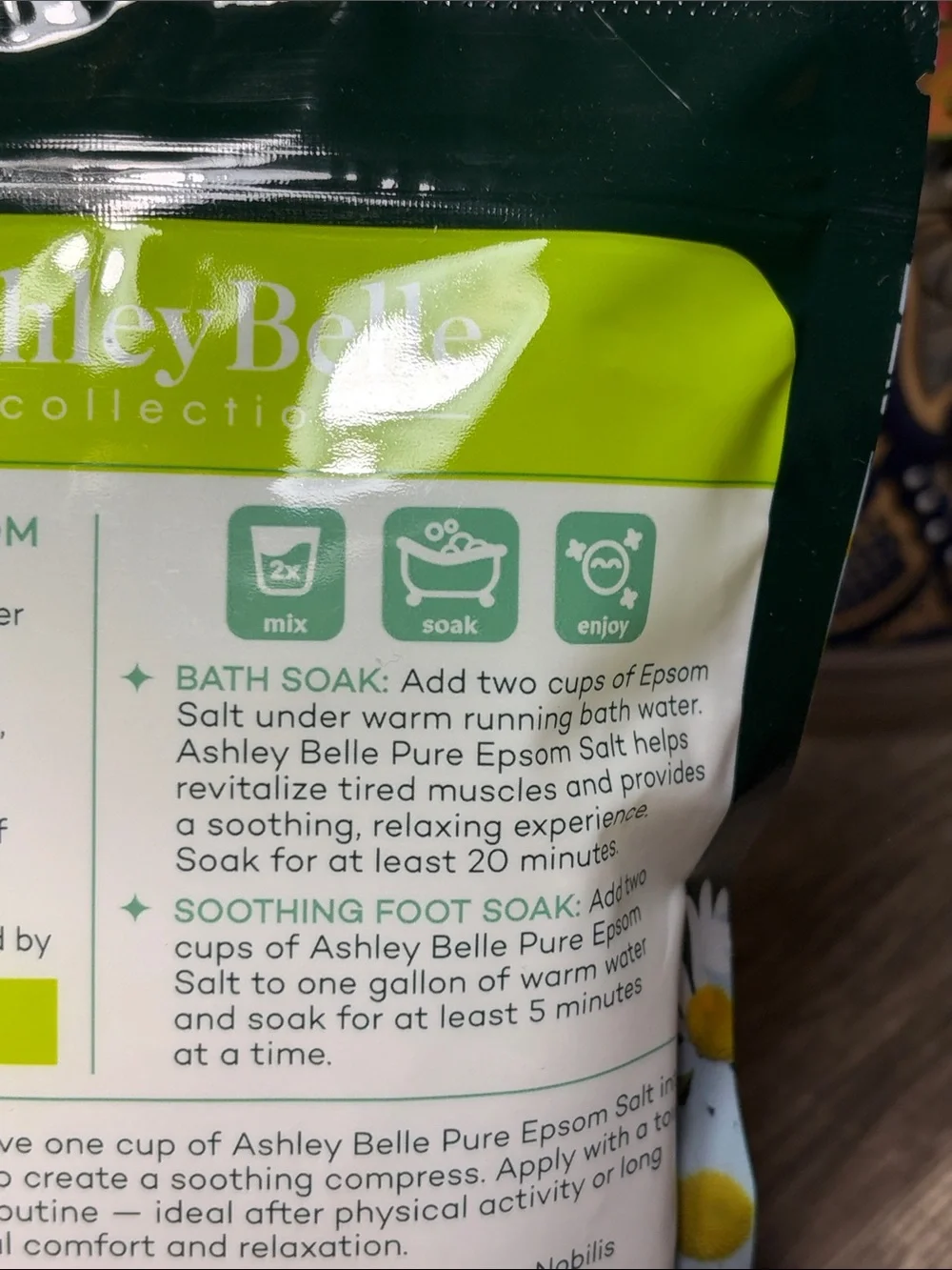 🌻5 for $30🌻 AshleyBelle Chamomile Pure Epsom Salt Soaking Solution